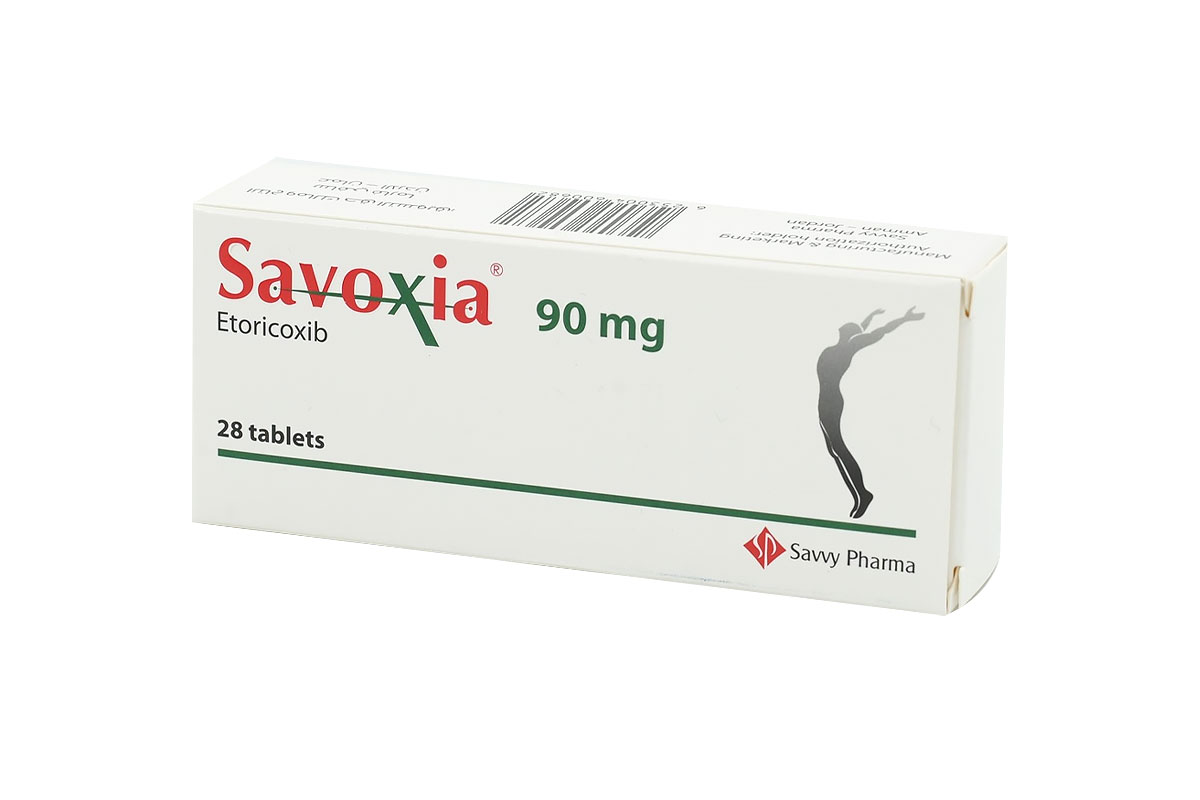 SAVOXIA 90 MG 28 TABLETS - Milano Pharmacy