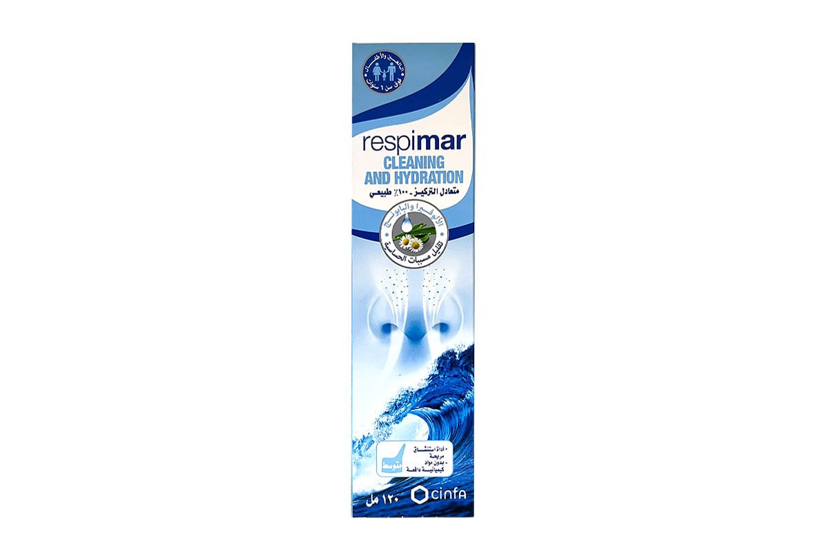 RESPIMAR CLEANING AND HYDRATION NASAL SPRAY 120ML - Milano Pharmacy