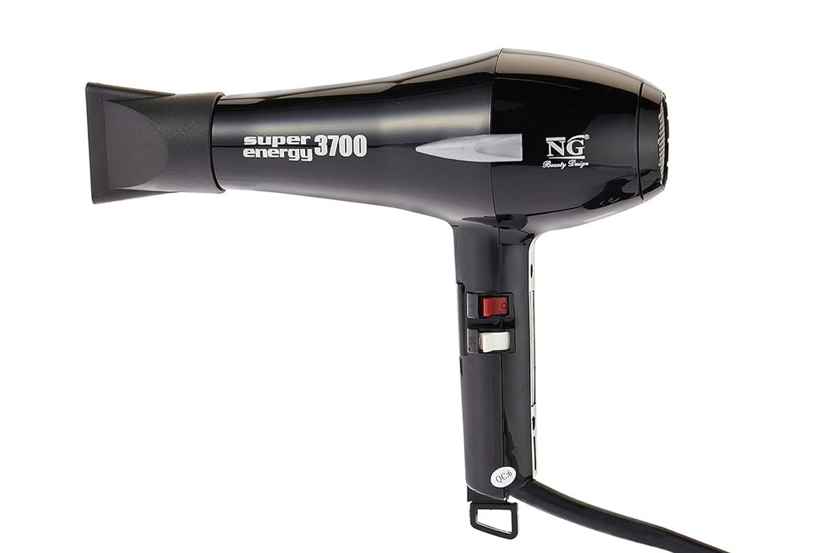 SUPER ENERGY PROFESSIONAL HAIR DRYER HAND BLACK 3700 - Milano Pharmacy