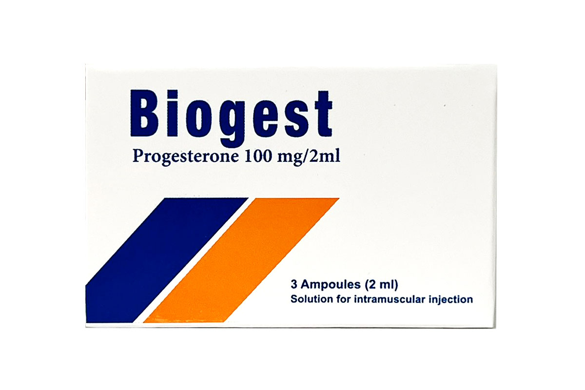 BIOGEST 100MG 3 AMPULES - Milano Pharmacy