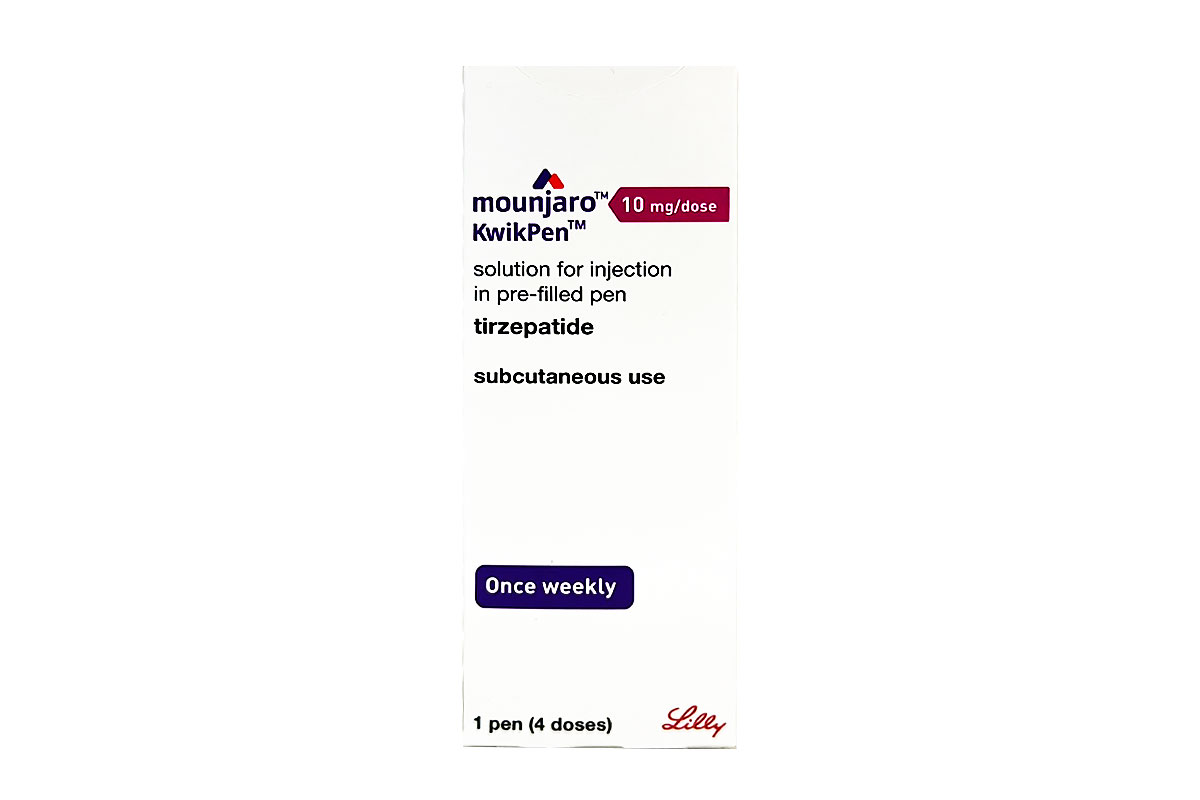 MOUNJARO KWIKPEN 10 MG/DOSE ONE WEEKLY 1 PEN 4 DOSES - Milano Pharmacy