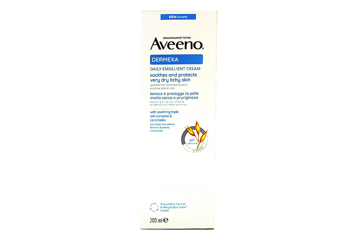AVEENO DERMEXA EMOLLIENT CREAM 200 ML - Milano Pharmacy