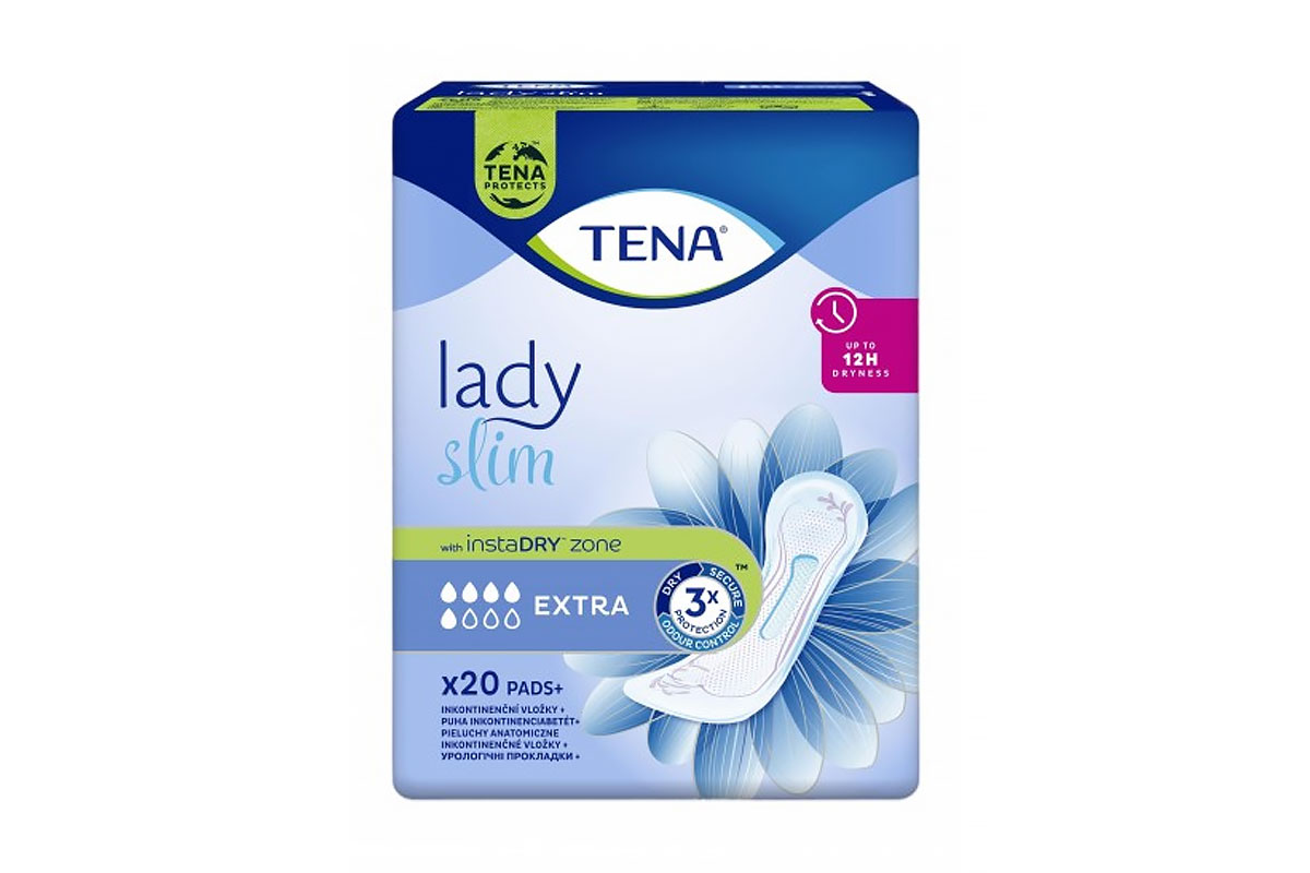 Tena lady slim extra 12 hours 20 pads - Milano Pharmacy