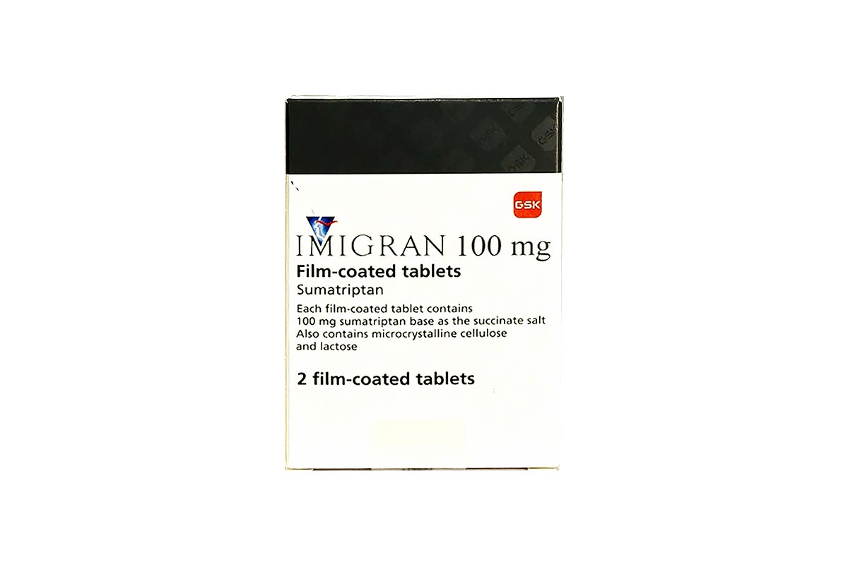 IMIGRAN 100MG 2 TABLETS - Milano Pharmacy
