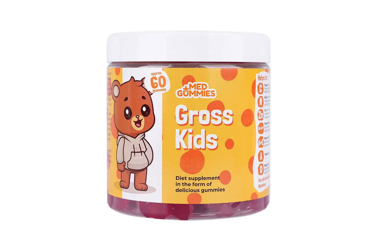 MED GUMMIES GROSS KIDS 60 GUMMIES - Milano Pharmacy