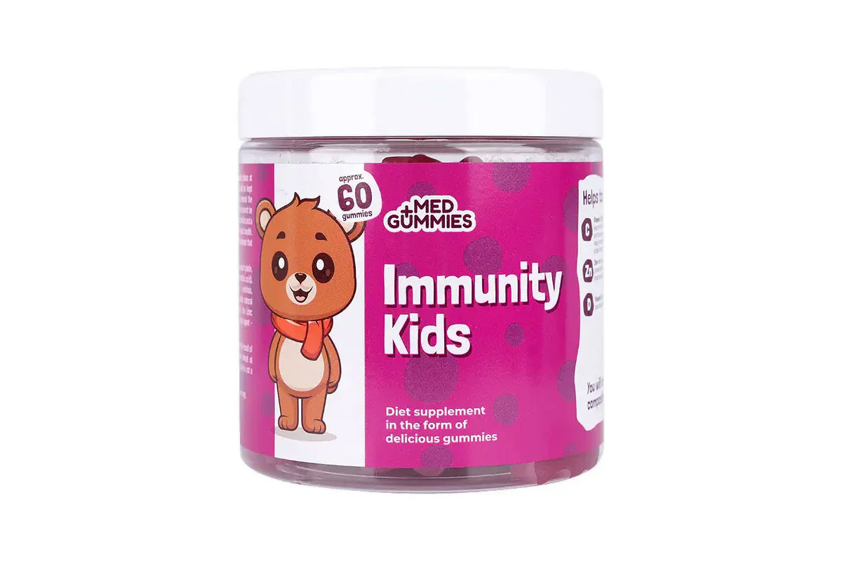 MED GUMMIES IMMUNITY KIDS 60 GUMMIES - Milano Pharmacy