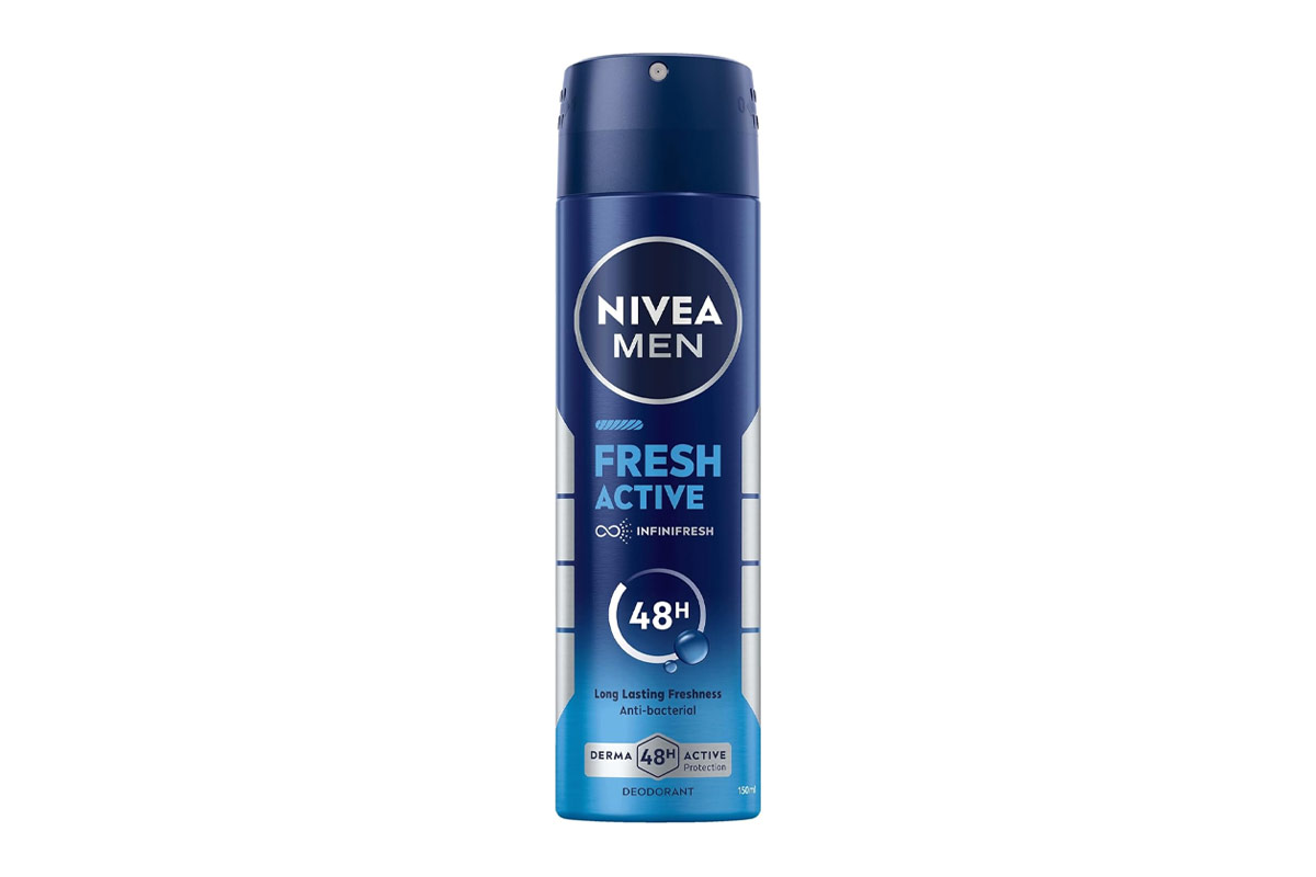 NIVEA MEN ERESH ACTIVE 48 HRS DEODRANT SPRAY 150 ML - Milano Pharmacy
