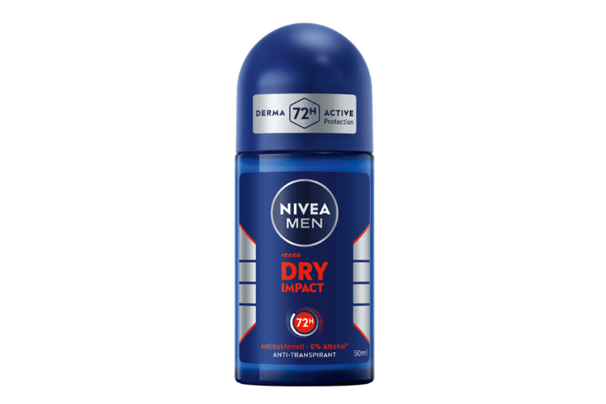 NIVEA MEN DRAY IMPACT 72HRS DEODRANT ROLL ON 50 ML - Milano Pharmacy
