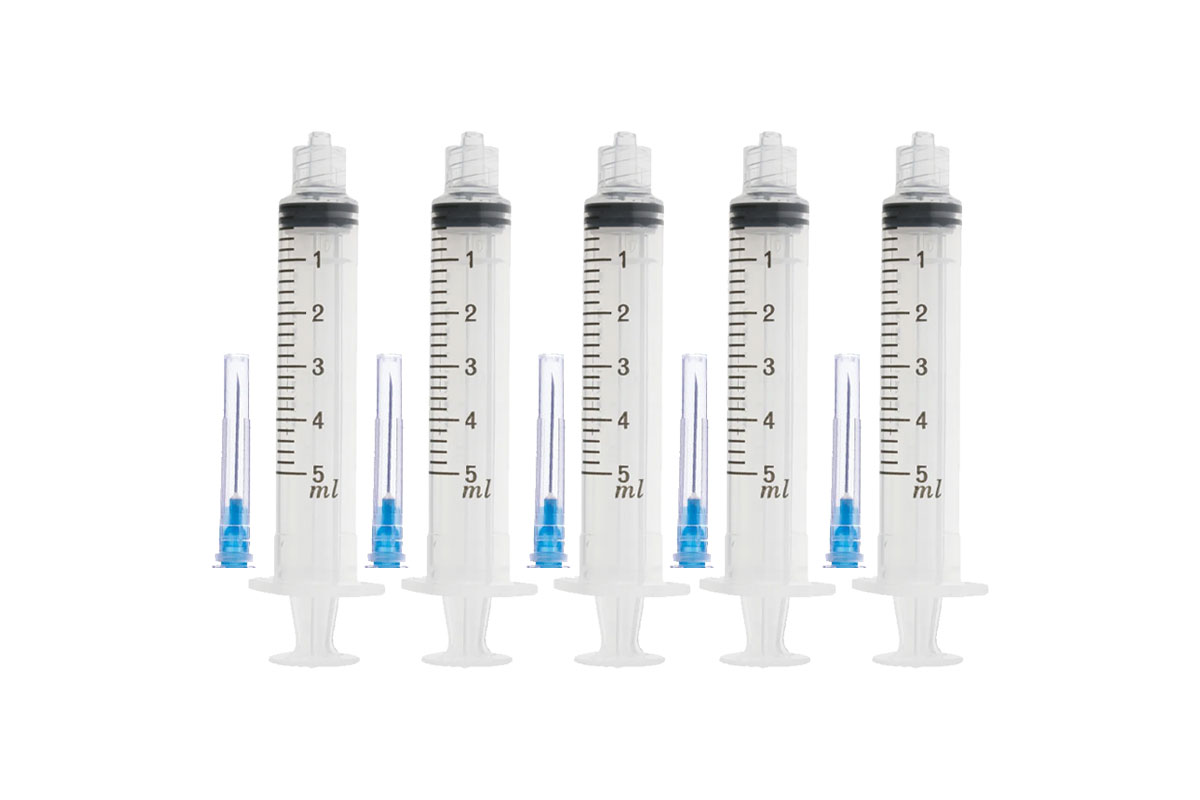 KSP SYRINGE RS 5ML 23G 5PCS - Milano Pharmacy