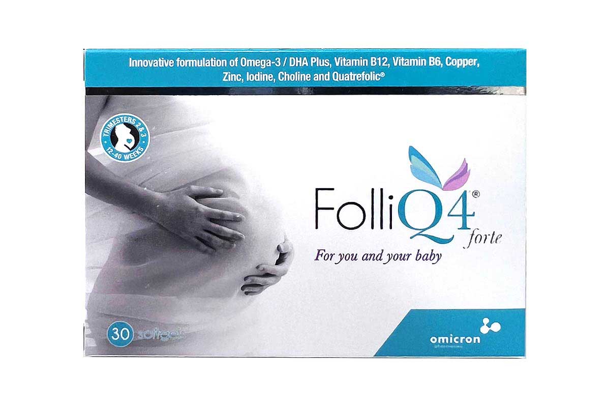 OMICRON FOLLIQ4 FORTE 30 SOFTGEL - Milano Pharmacy