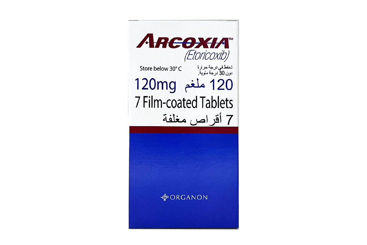 ARCOXIA 120MG 7 TABLETS - Milano Pharmacy