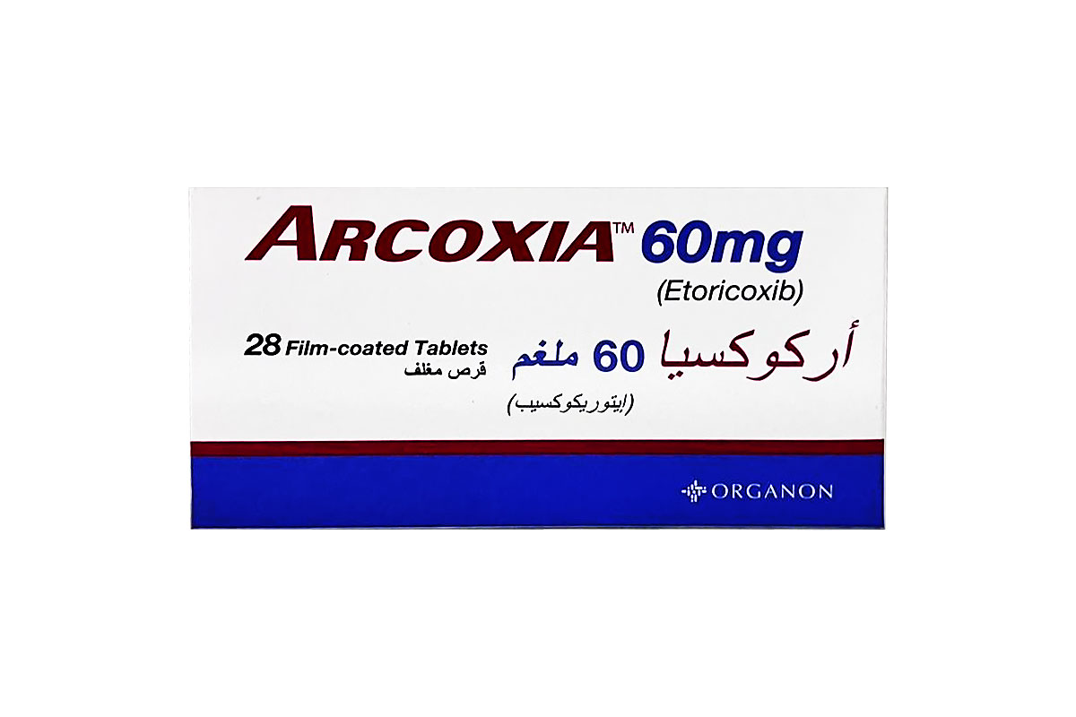 ARCOXIA TABLETS 60MG 28 TAB - Milano Pharmacy