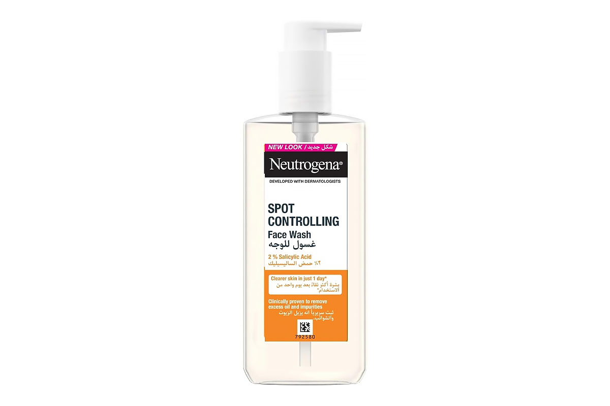NEUTROGENA SPOT CONTROLLING OIL FREE FACIAL WASH 200 ML - Milano Pharmacy