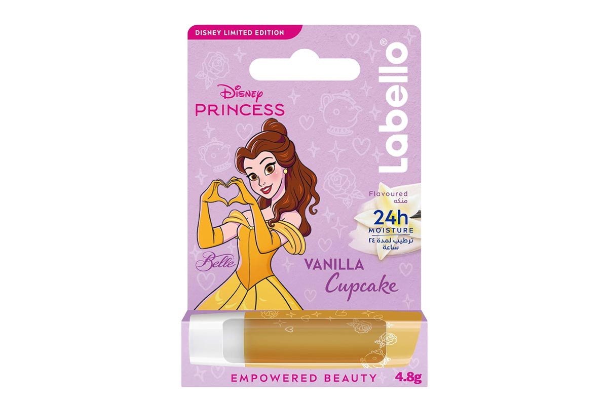 LABELLO DISNEY PRINCESS VANILLA CUPCAKE LIP BALM 4.8 GM - Milano Pharmacy