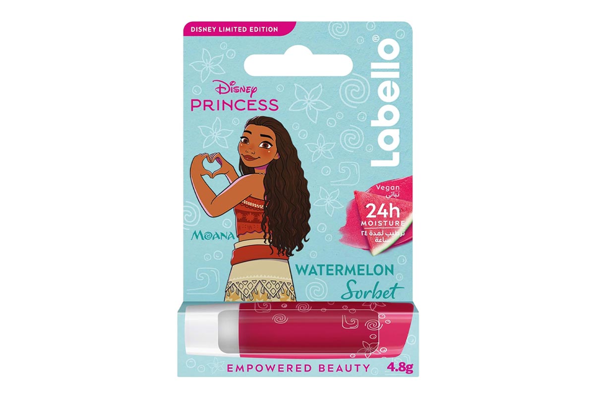 LABELLO DISNEY PRINCESS WATERMELON LIP BALM 4.8 GM - Milano Pharmacy