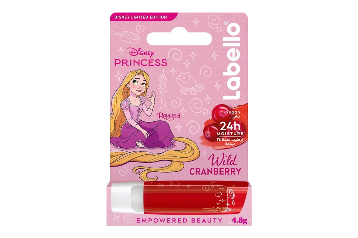 LABELLO DISNEY PRINCESS WILD CRANBERRY LIP BALM 4.8 GM - Milano Pharmacy