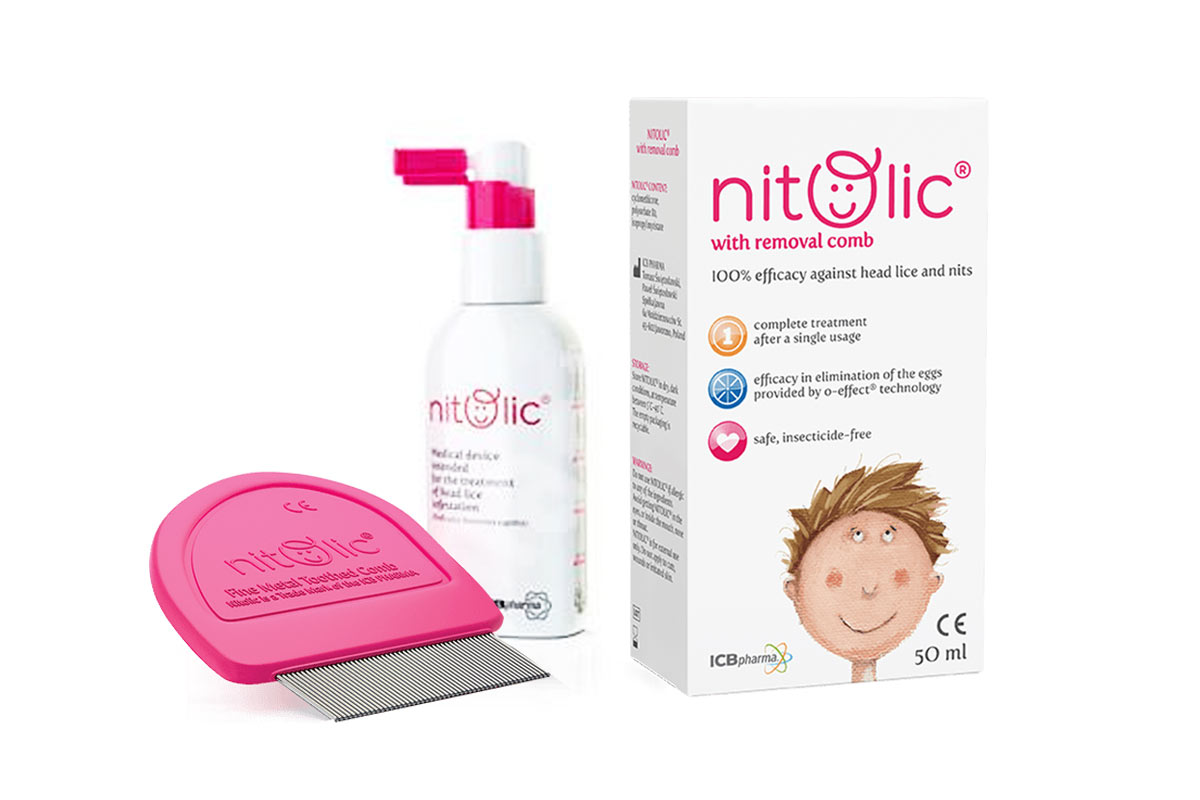 NITOLIC WITH REMOVAL COMB SPRAY 50 ML - Milano Pharmacy