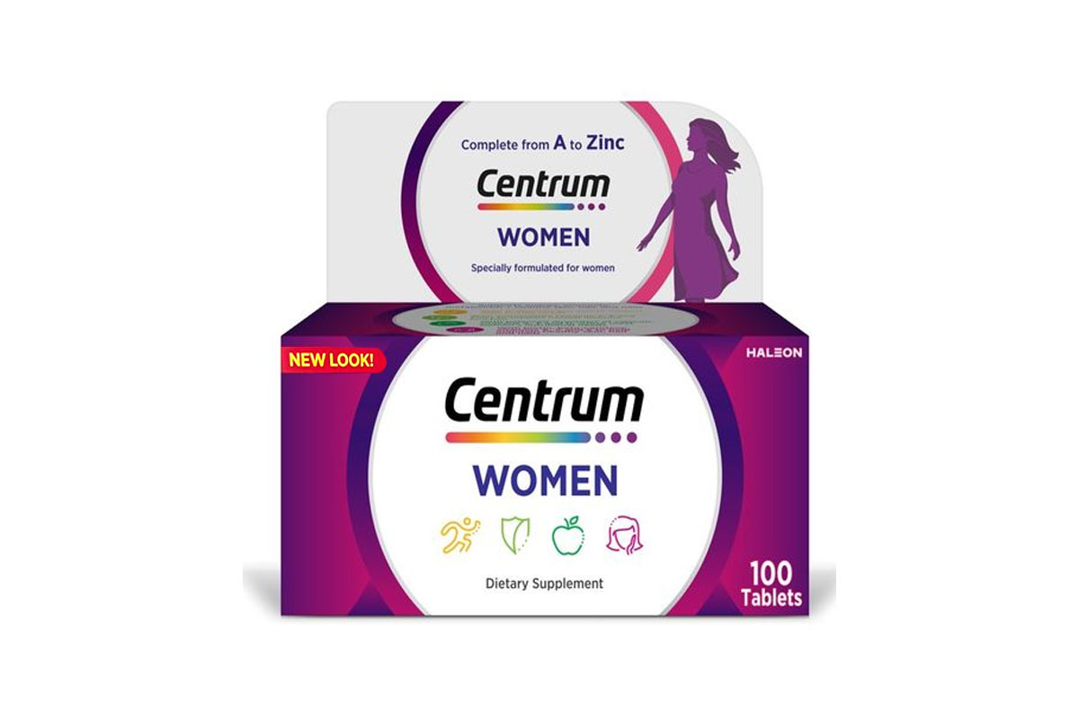 CENTRUM WOMEN 100 TABLETS - Milano Pharmacy
