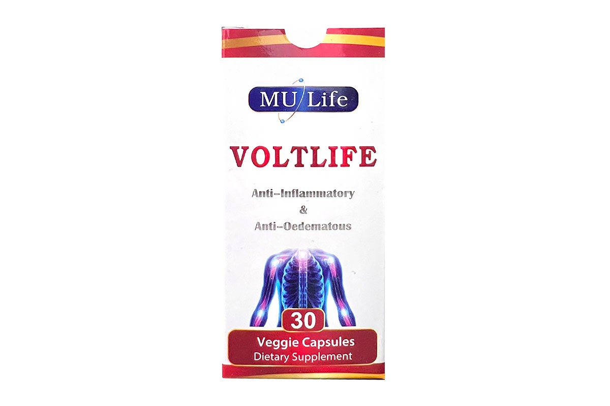 MU LIFE VOLTLIFE 30 VEGGIE CAPSULES - Milano Pharmacy