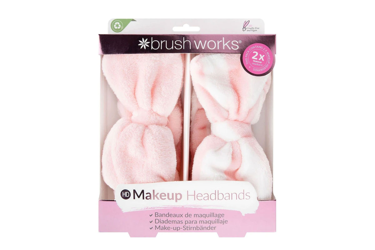 BRUSH WORKS MAKEUP HEADBANDS 2 PIECES - Milano Pharmacy