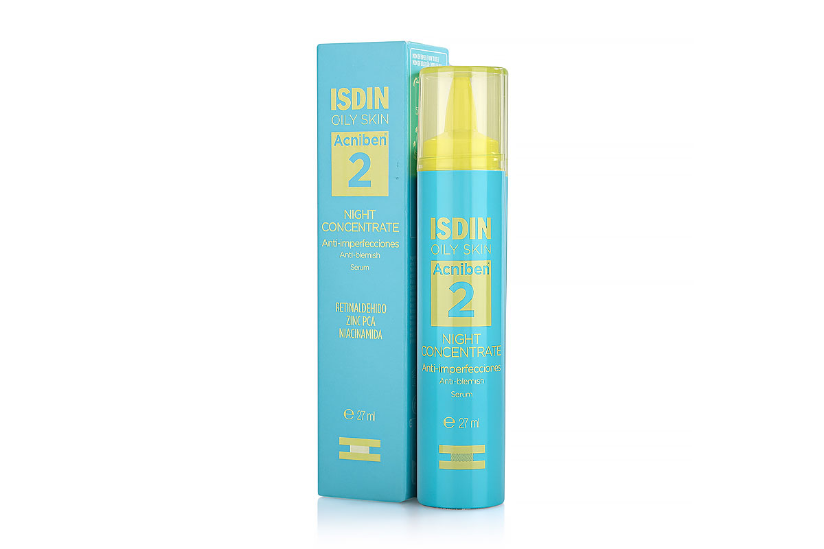 ISDIN ACNIBEN NIGHT CONCENTRATE ANTI BLEMISH SERUM 27 ML - Milano Pharmacy