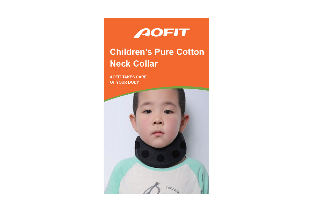 AOFIT CHILDRENS PURE COTTON NECK COLLAR SUPPORT - Milano Pharmacy