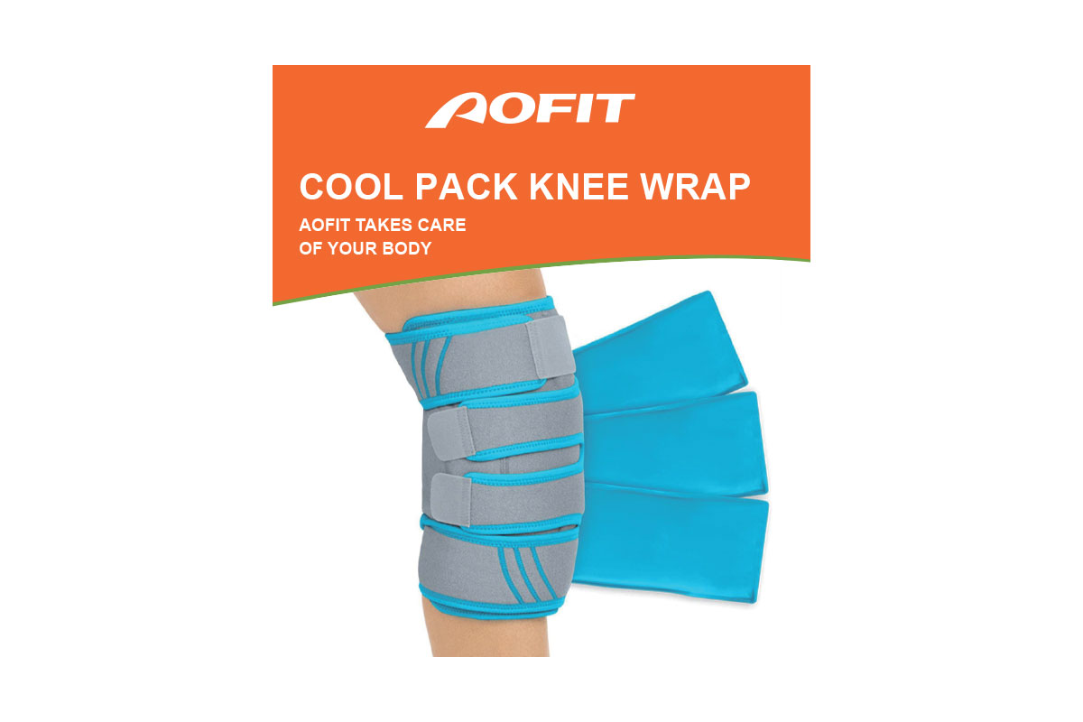 AOFIT COOL PACK KNEE WRAP FREE SIZE - Milano Pharmacy