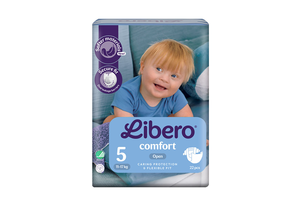 LIBERO COMFORT OPEN NO 5 FROM 11-17KG 22 DIAPERS - Milano Pharmacy