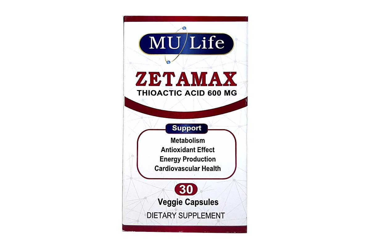 MU LIFE ZETAMAX 600MG 30 VEGGIE CAPSULES - Milano Pharmacy