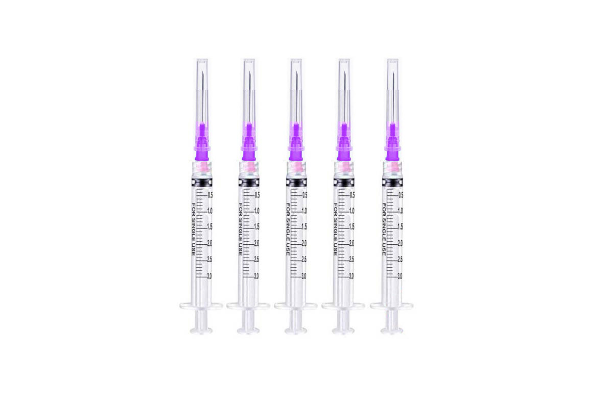 SYRINGE RS 3ML 24G 5 PCS - Milano Pharmacy