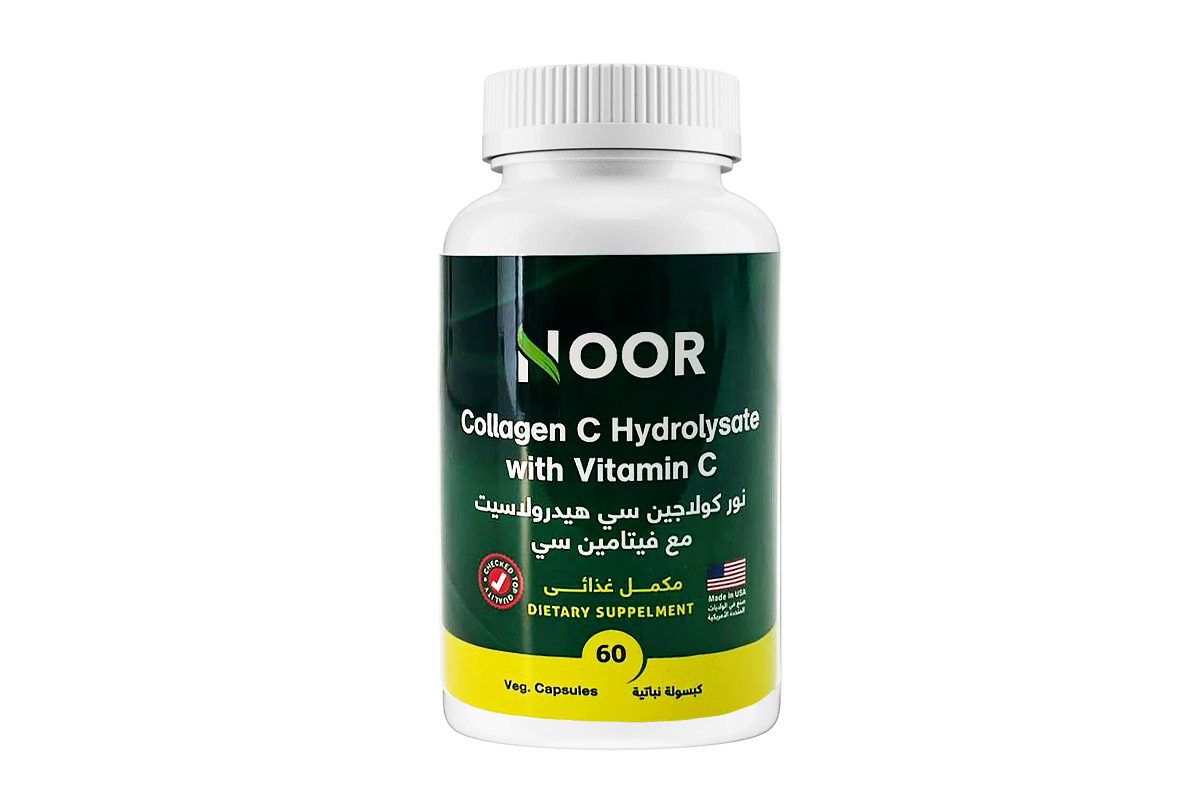 NOOR COLLAGEN VITAMIN C 60 CAPSULES - Milano Pharmacy