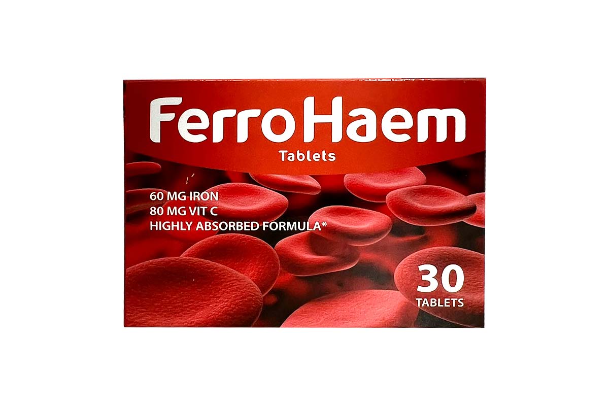 US NUTRI FERROHAEM 30 TABLETS - Milano Pharmacy