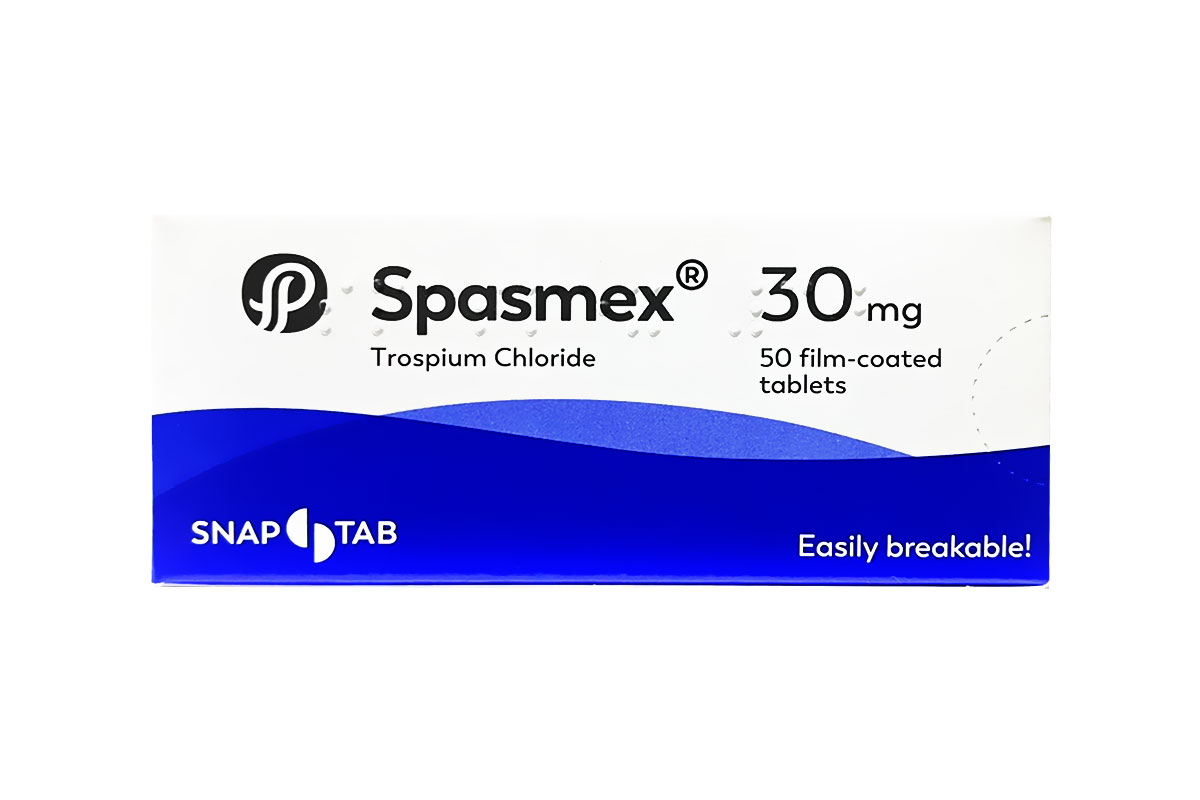 SPASMEX 30 MG 50 FILM COATED TABLETS - Milano Pharmacy
