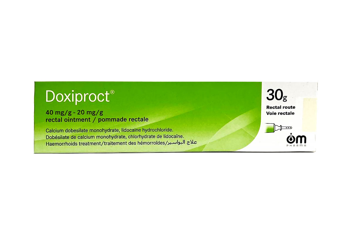 DOXIPROCT OINTMENT 30 GM - Milano Pharmacy