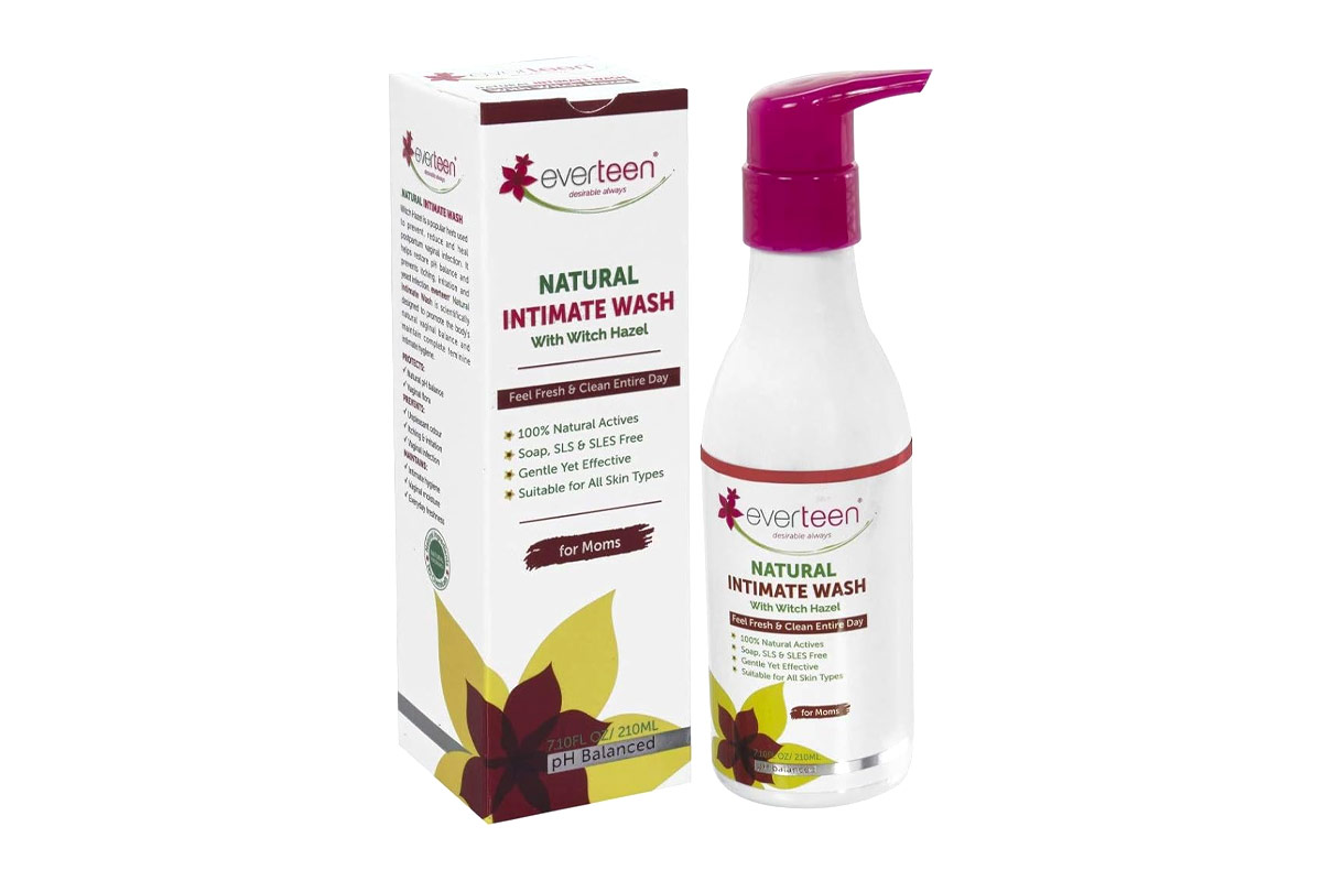 EVERTEEN NATURAL INTIMATE WASH FOR MOMS 210 ML - Milano Pharmacy