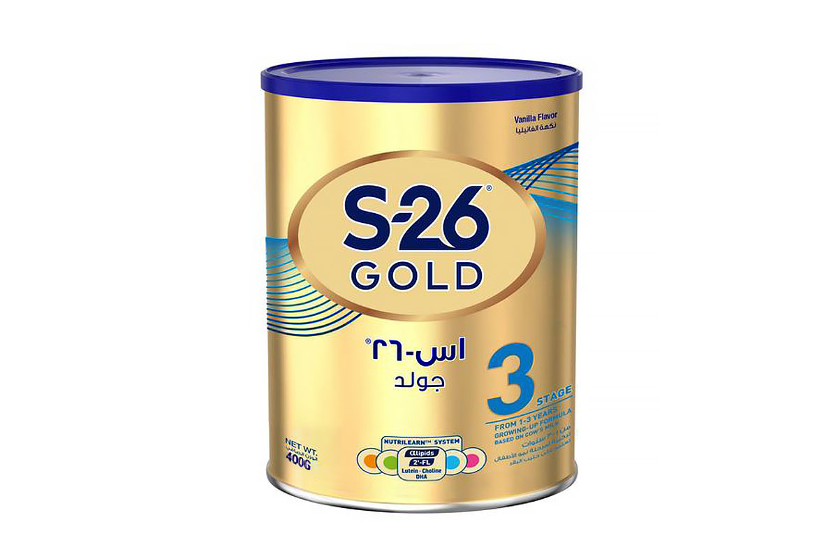 S 26 GOLD NO3 VANILLA FLAVOR 400 GM - Milano Pharmacy