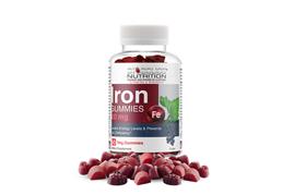 BIOBOLICS IRON 20 MG GRAPE 60 VEG GUMMIES